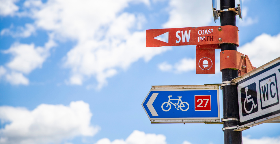 SW Coast Path Signage